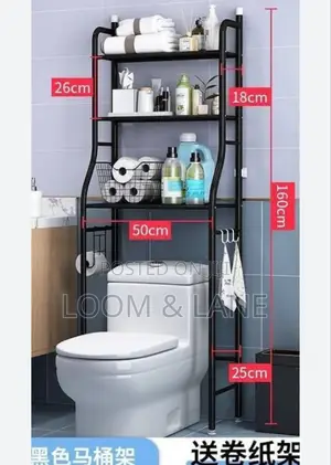 3 Tier Over Toilet Storage Rack