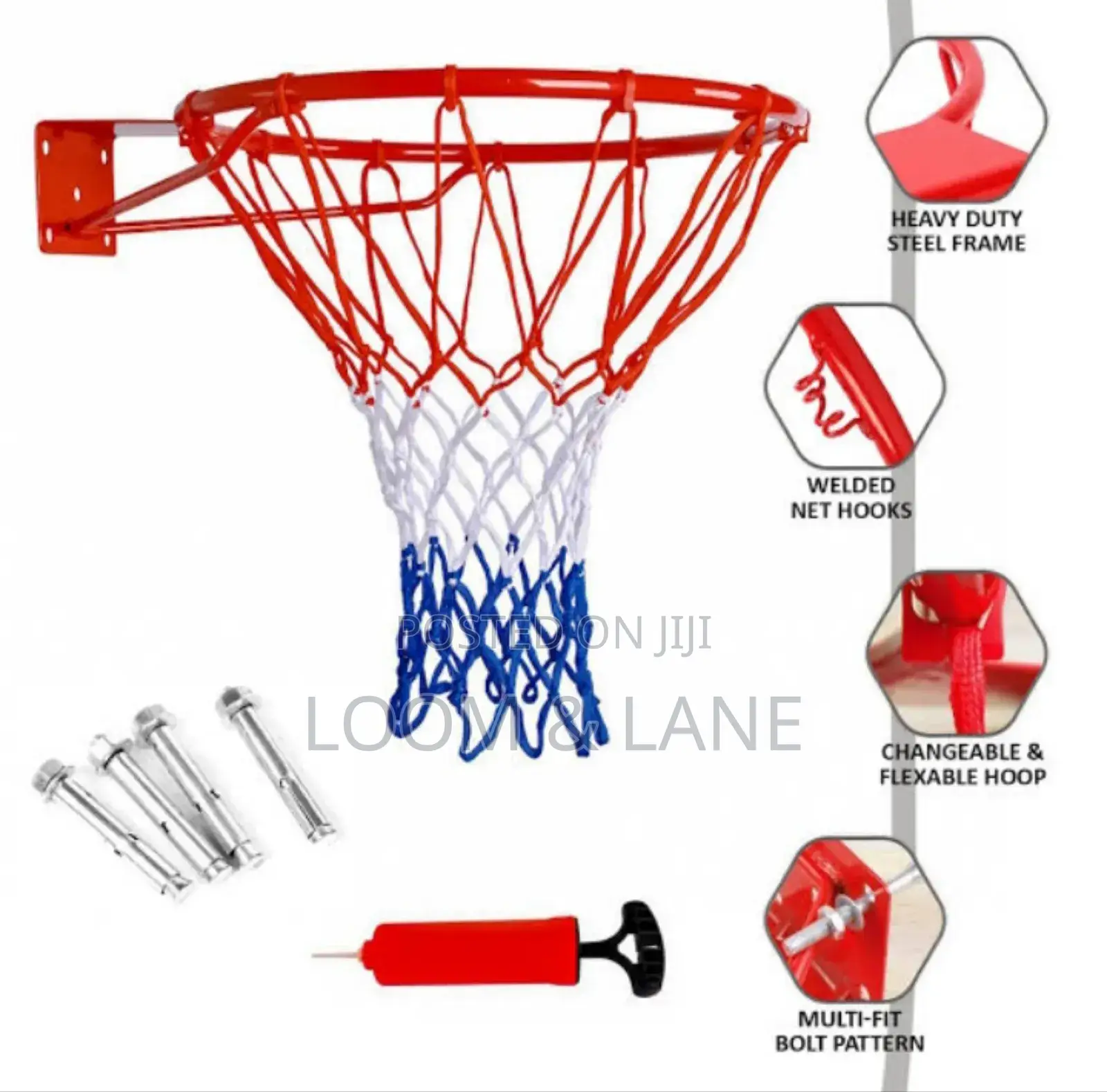 Standard Wall Mounted Basketball Goal Hoop