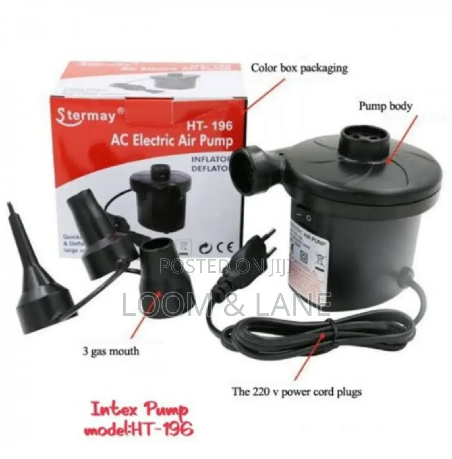 Standard Stermay Ac Electric Vacuum Air Pump