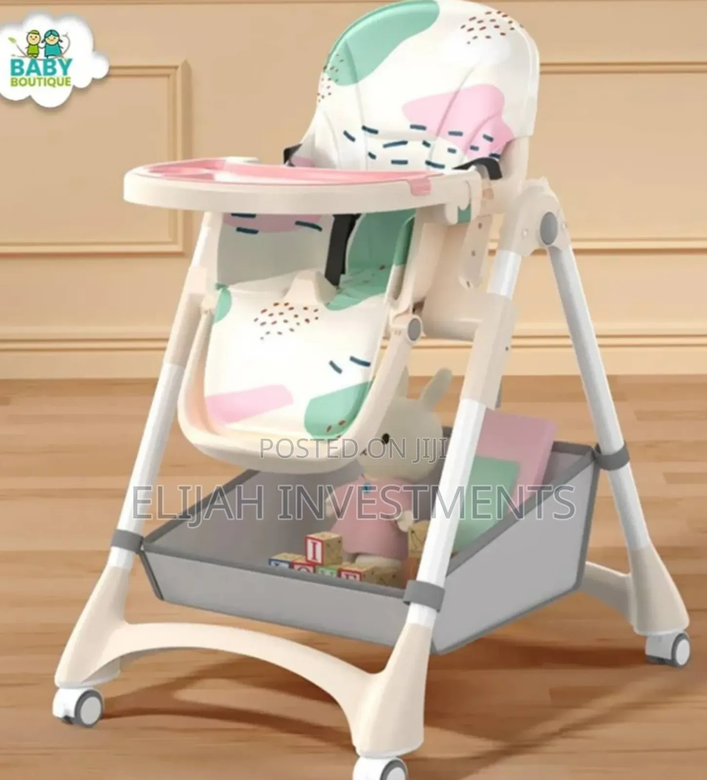 Baby High Feeding Chair (Adjustable)