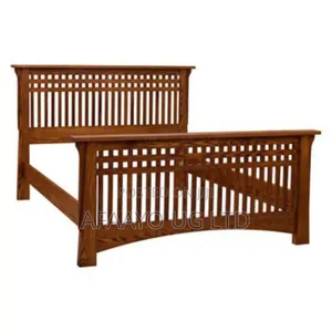 Wooden Rustic Bed