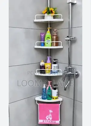 New Adjustable Bathroom Corner Shelf/ Rack