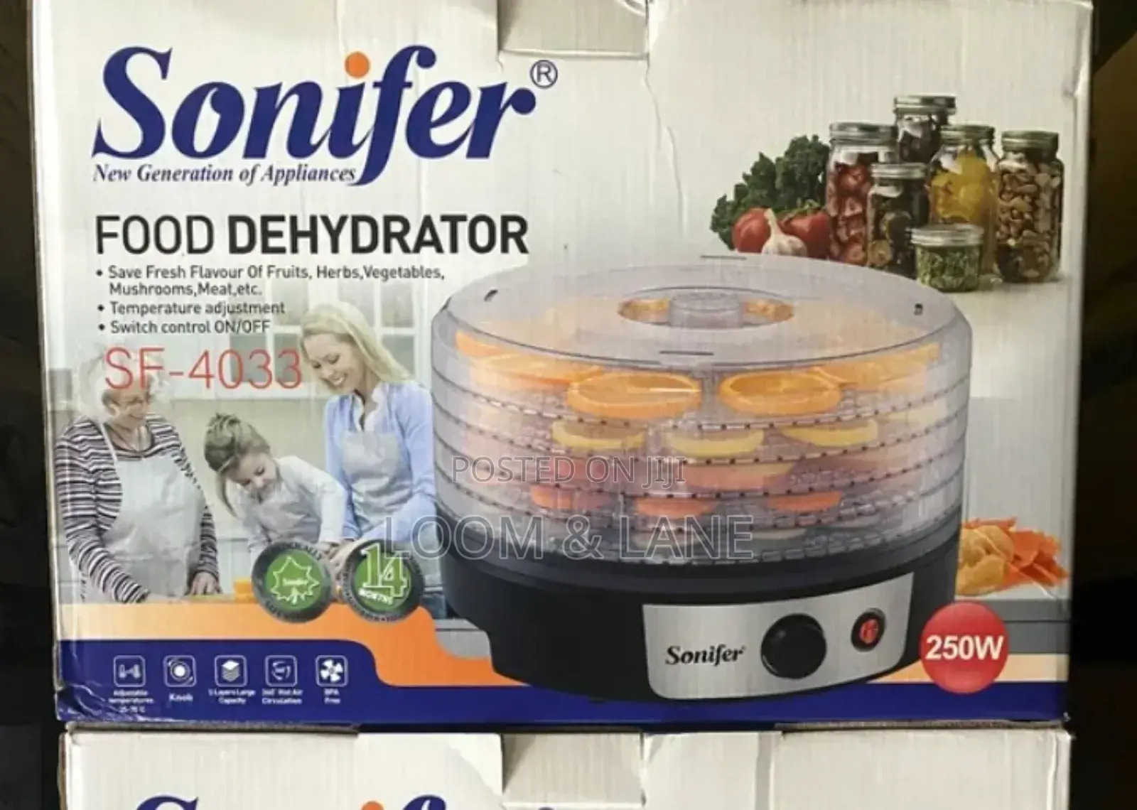 New Sf-4033 Sonifer Food Dehydrator