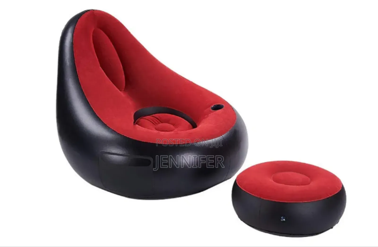 2 in 1 Deluxe Lounge Chair With Stool