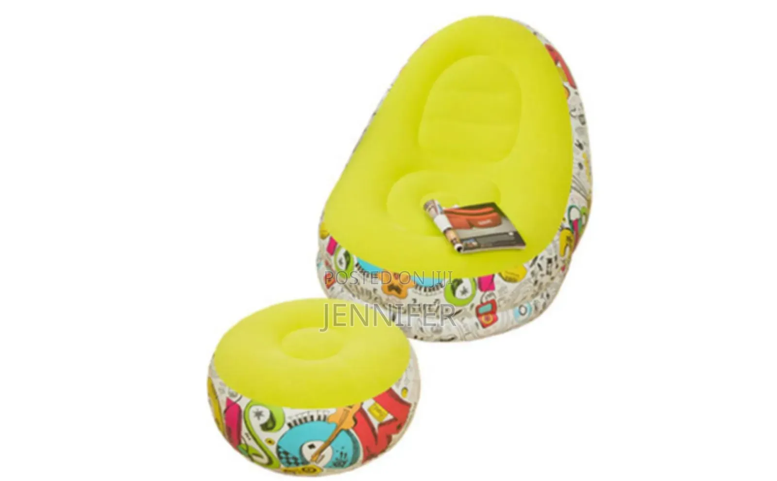 2 in 1 Inflatable Air Sofa