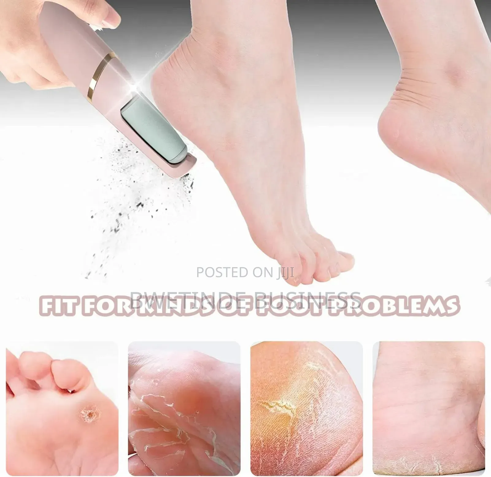 Finishing Pedi Electronic Tool File and Callus Remover