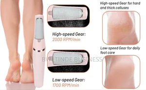 Finishing Pedi Electronic Tool File and Callus Remover