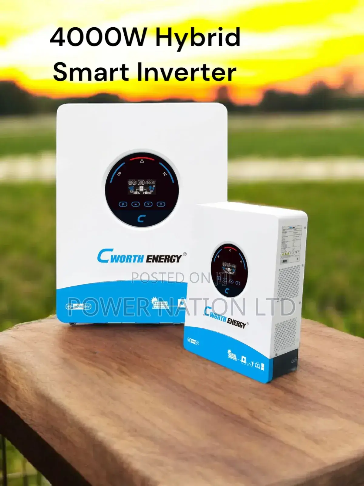 4000w Cworth Hybrid Smart Inverter (Boom Booster)