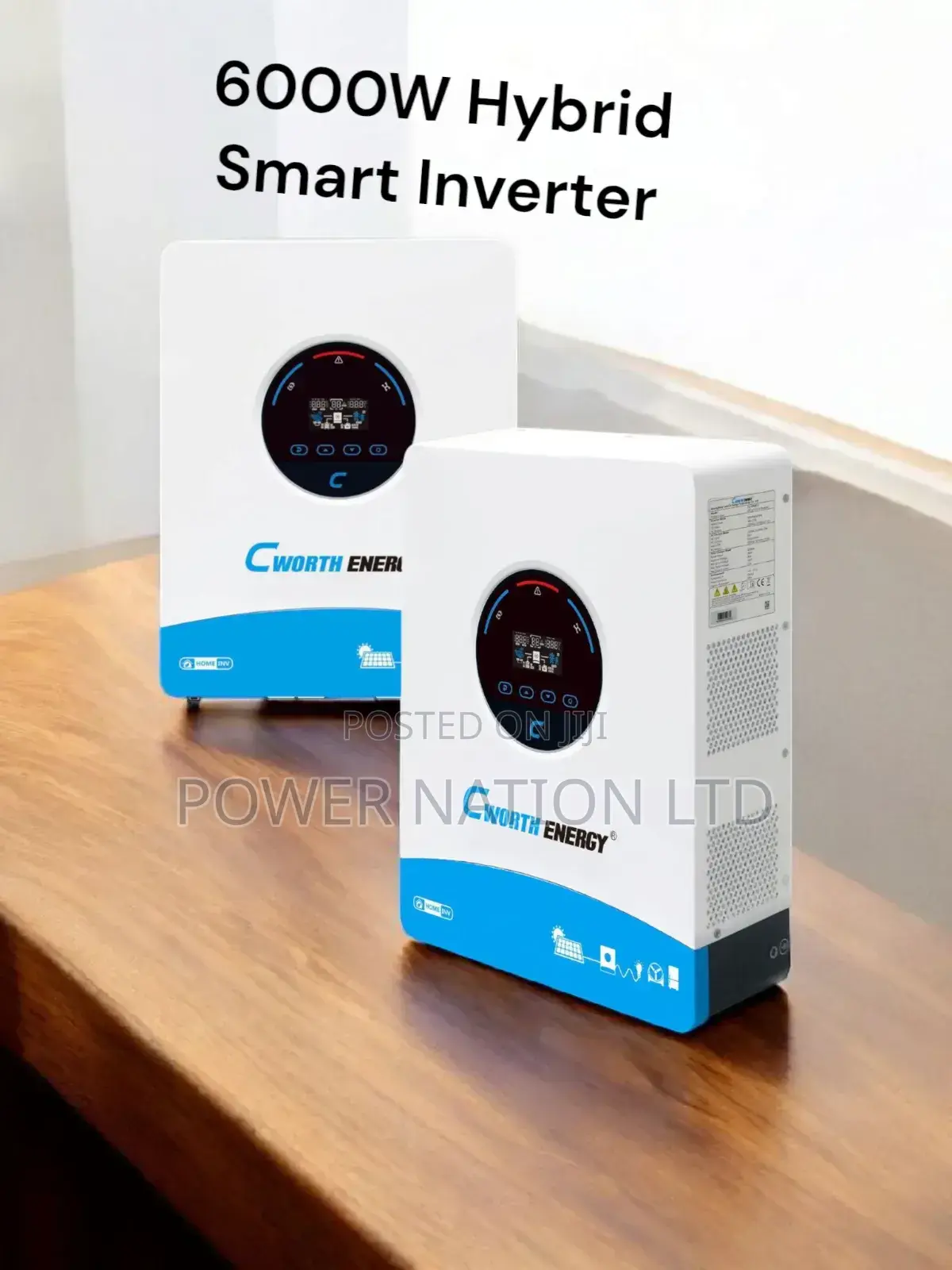 6000va Cworth Hybrid Smart Inverter (Boom Booster)