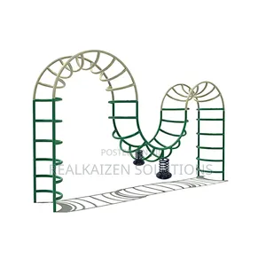 Outdoor Active Frame Children Wave Playground Climber