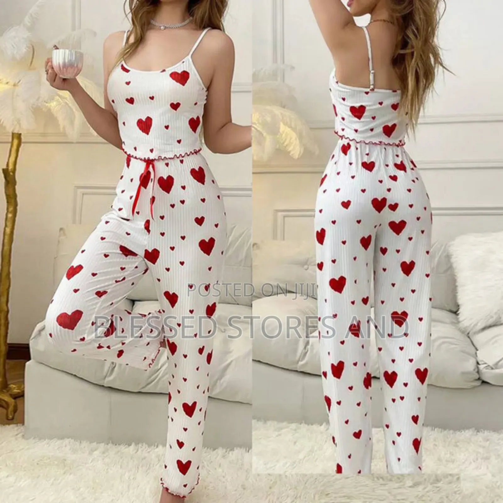 Ladies Sexy 2piece Pajamas