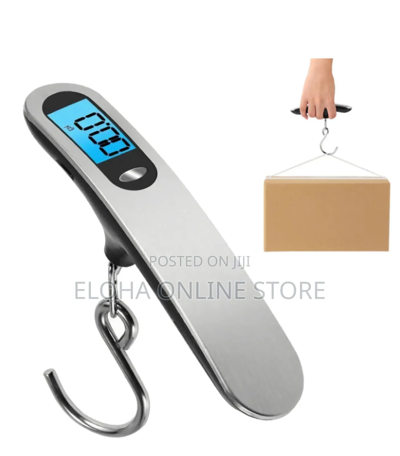 Portable Digital Luggage Scale With Hook