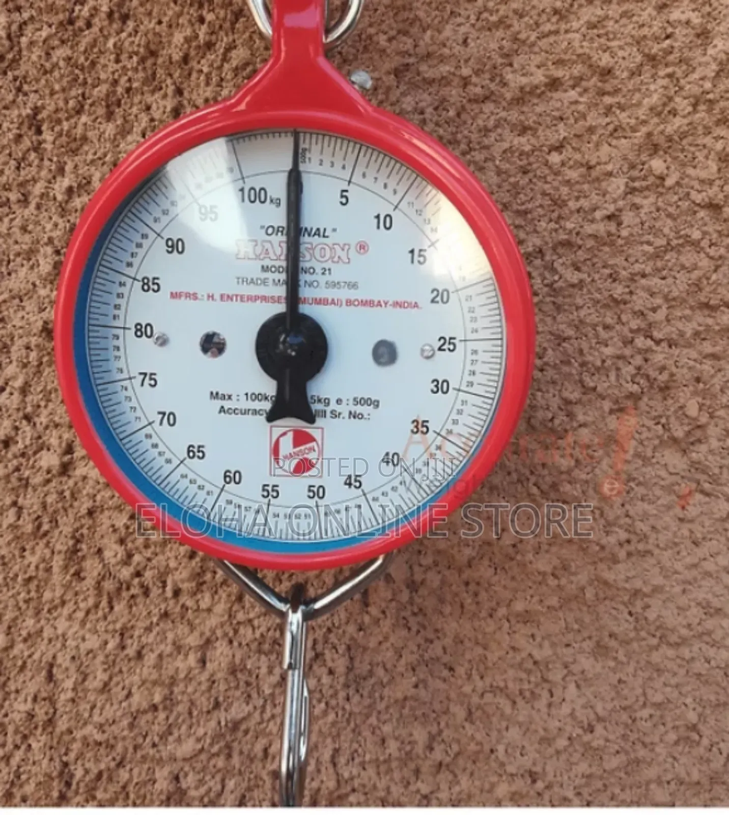 Hanson Crane Weighing Scale 
100 Kg