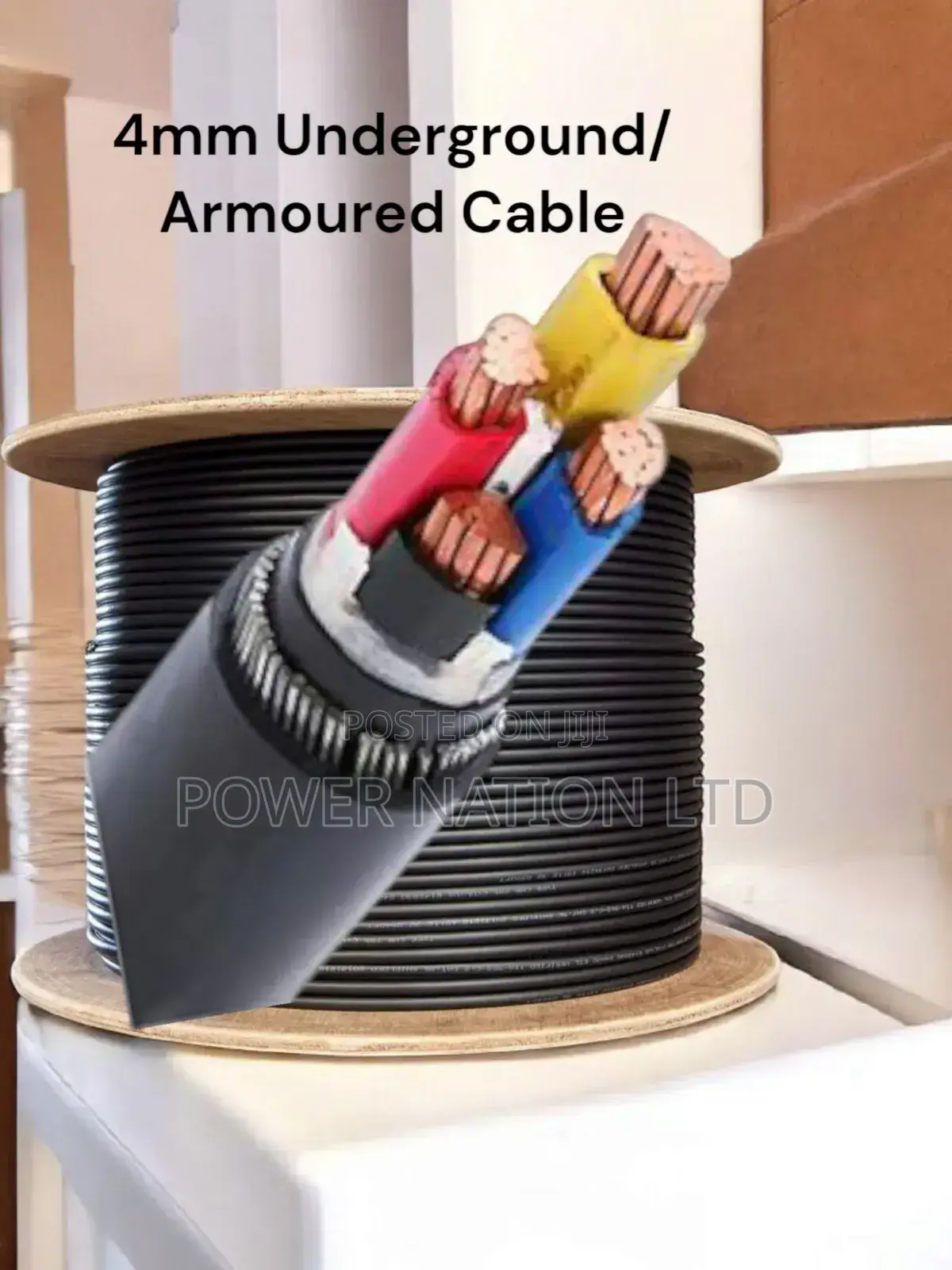 4mm 4core Armoured Underground Cable for Electrical Wiring