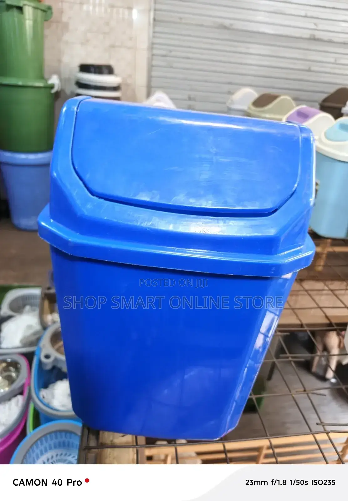 Plastic Swing Dust Bins