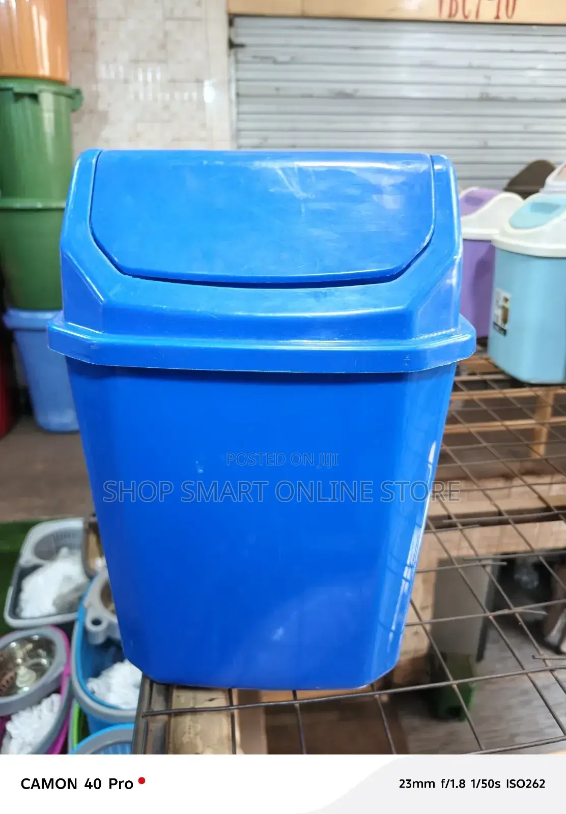 Plastic Swing Dust Bins