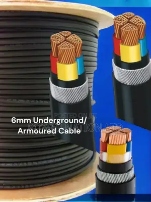 6mm 4core Armoured / Underground Cable for Electrical Wiring