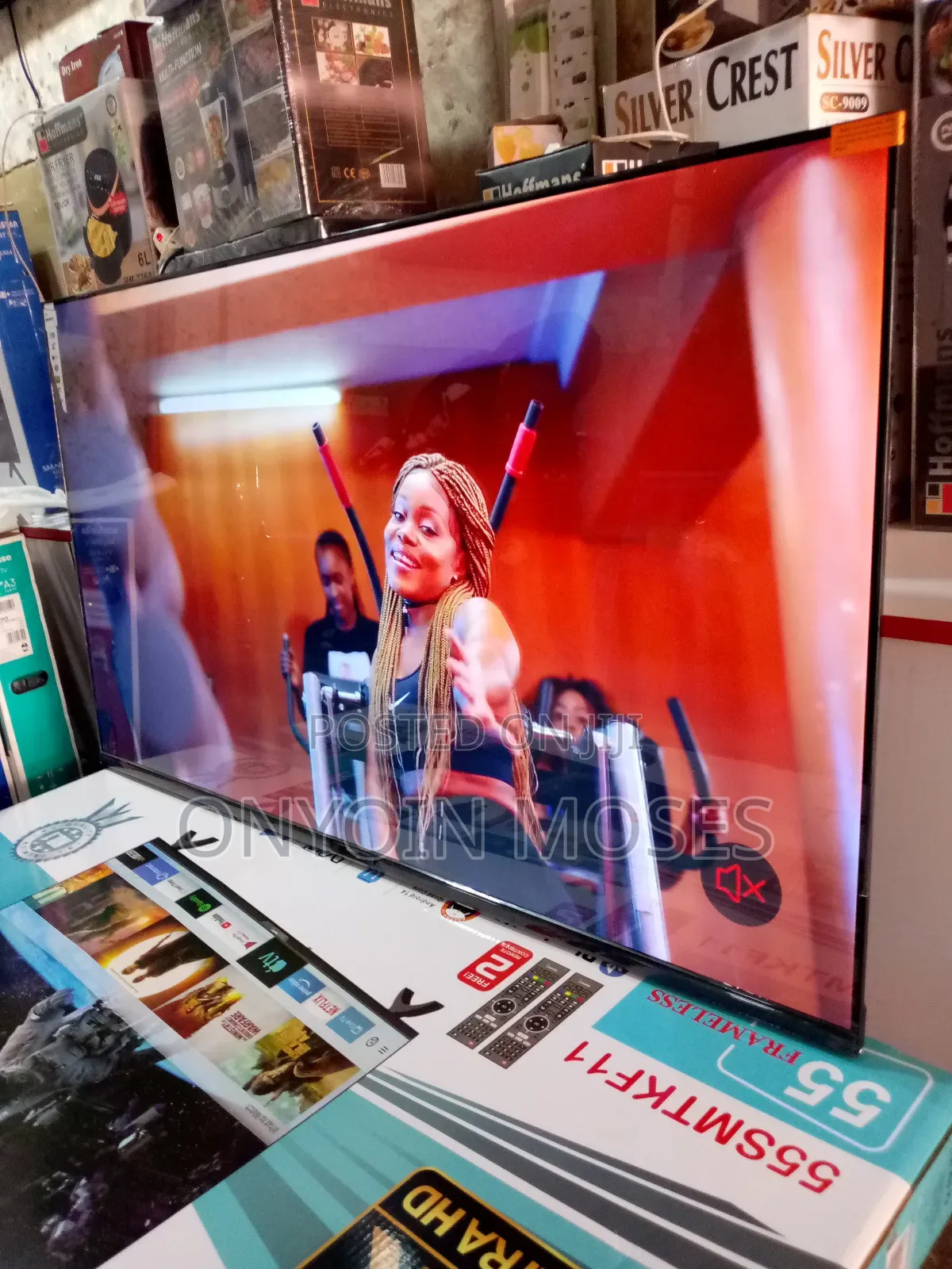 55 Inches Smart Plus Ultra Hd Smart Frameless Tv