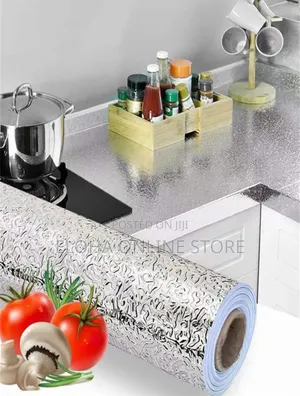 Oil-Proof Aluminum Foil Wall Sticker Selfadhesive Wallpaper