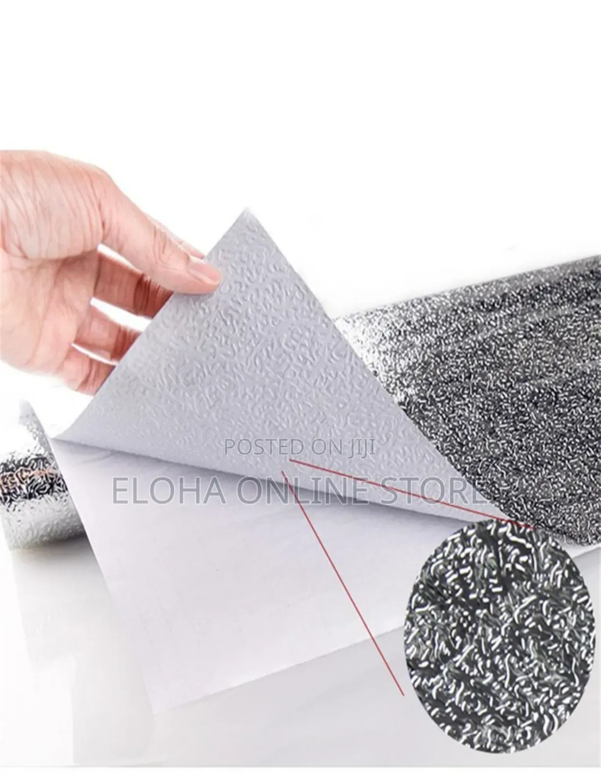 Oil-Proof Aluminum Foil Wall Sticker Selfadhesive Wallpaper