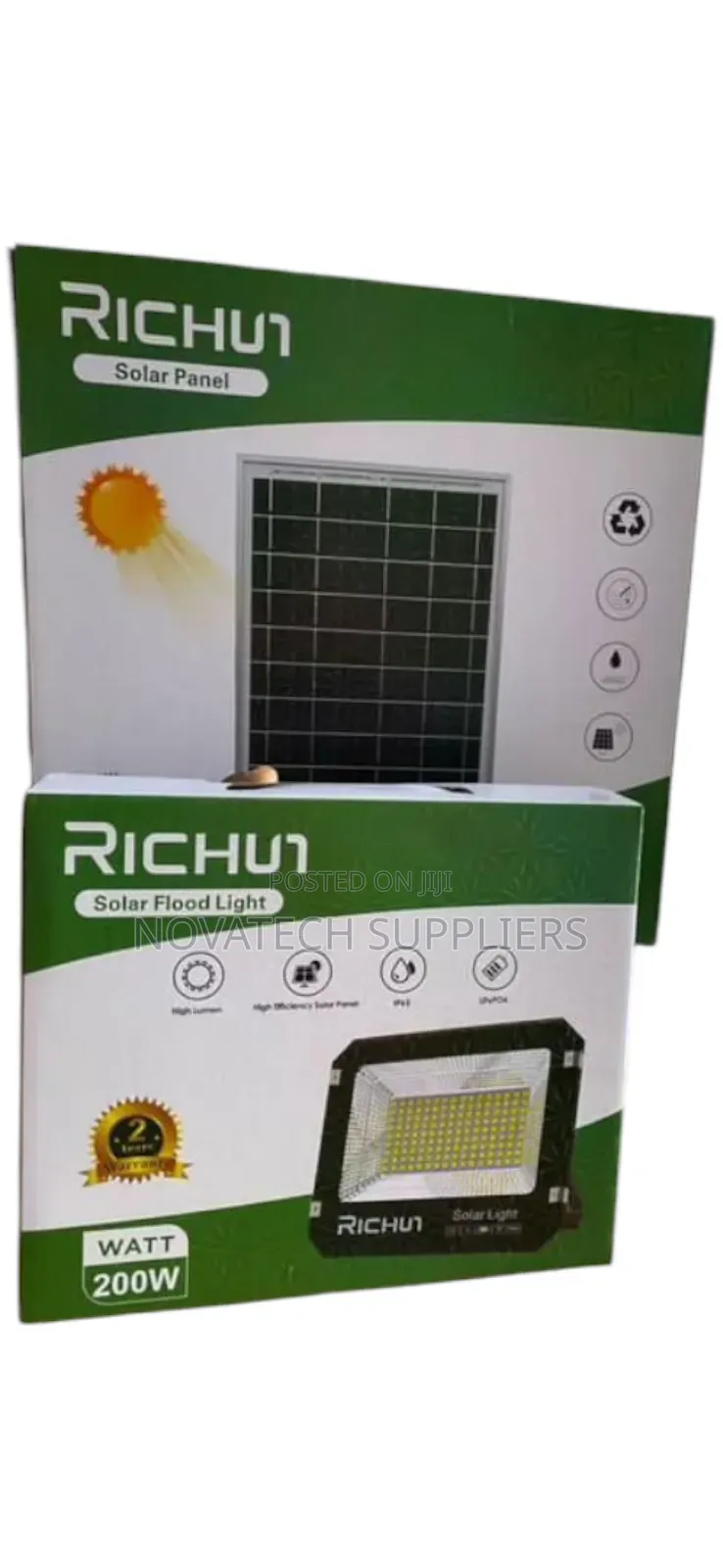 200w Original Richur Led Solar Flood Lights Cinu