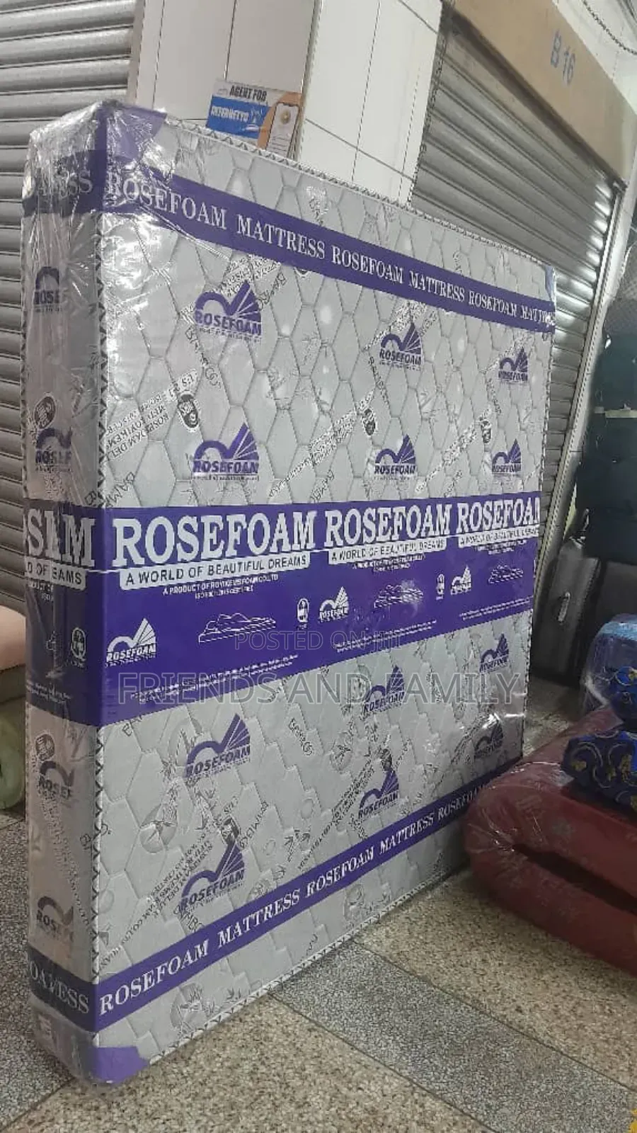 Rose Foam Bamboo 6*6*6. Inches