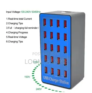 100w 20 Usb Port Charge