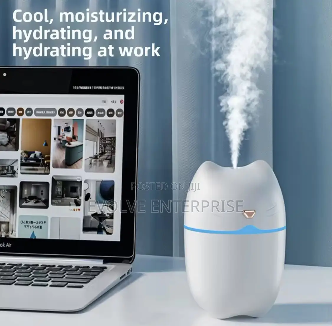 Car Humidifier Quiet Small Vehicle Humidifier With Fine Mist