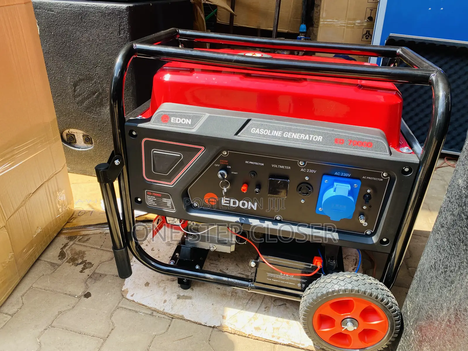 Sound System and Power Supply Generator 5.5kva for Petrol