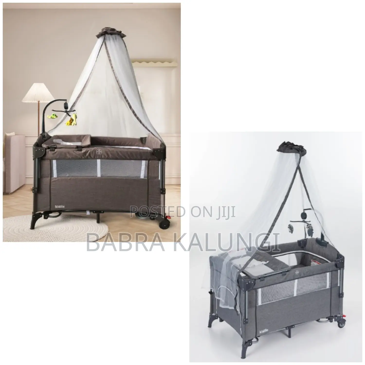 Kidilo Baby Bed With Mosquito Net