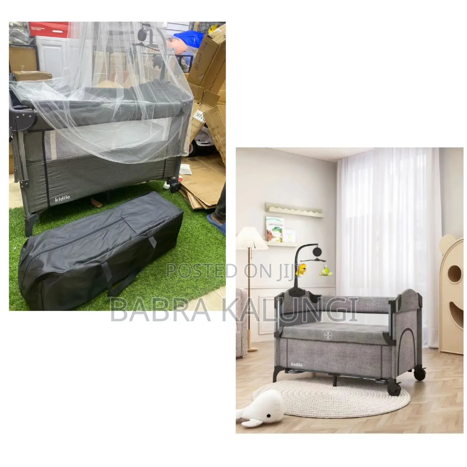 Kidilo Baby Bed With Mosquito Net