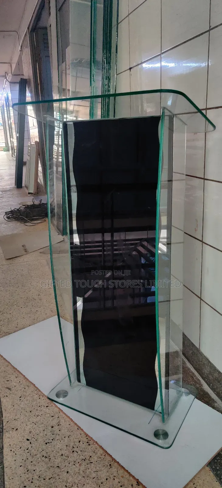Black and Clear Pulpit