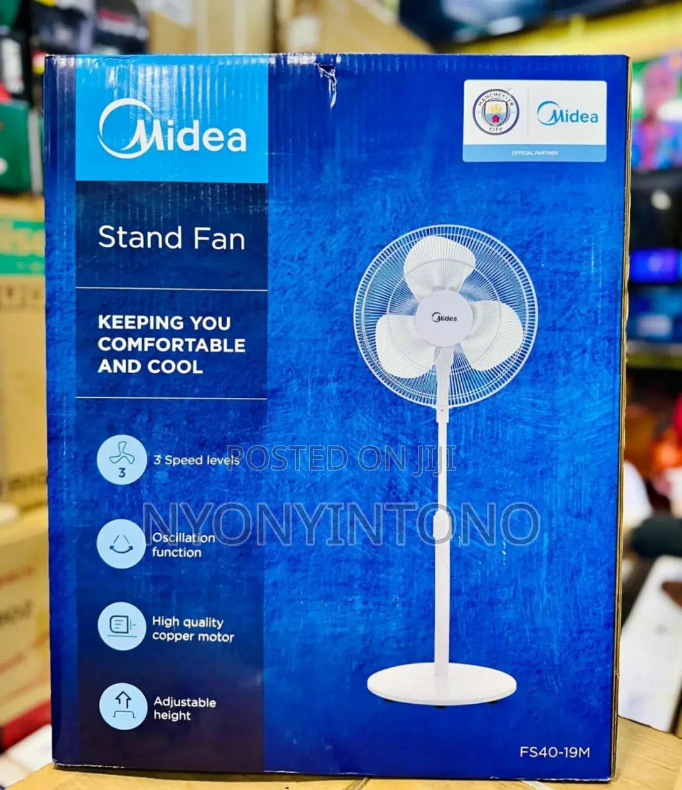 Midea 16" Top Quality Super Silent Stand Fan