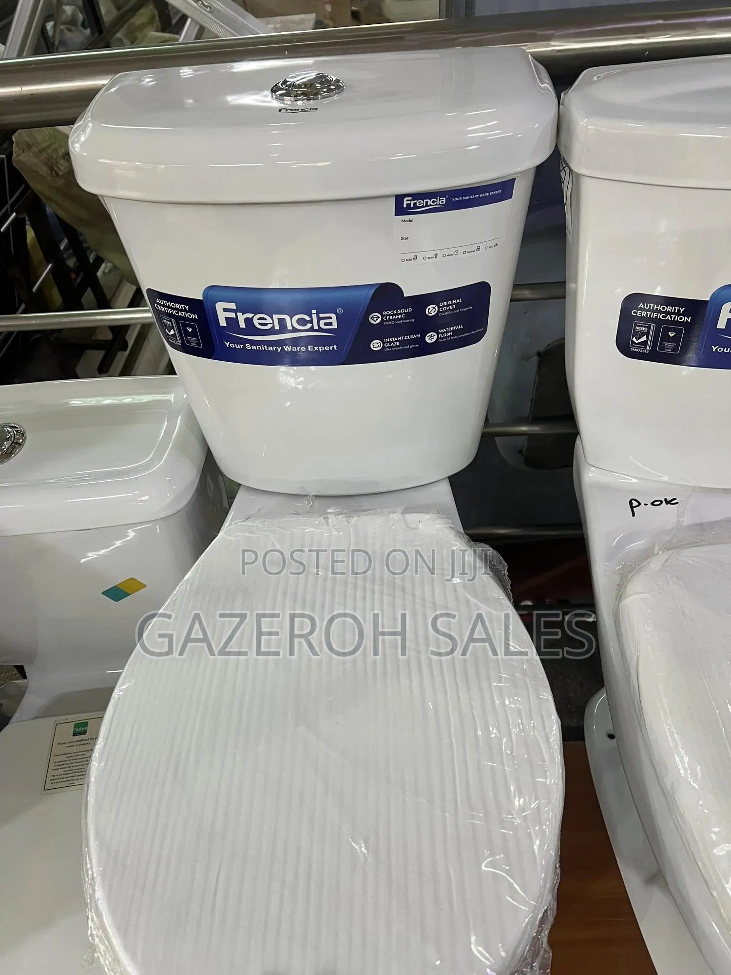 Frencia Compact Toilet Seat – Complete Set