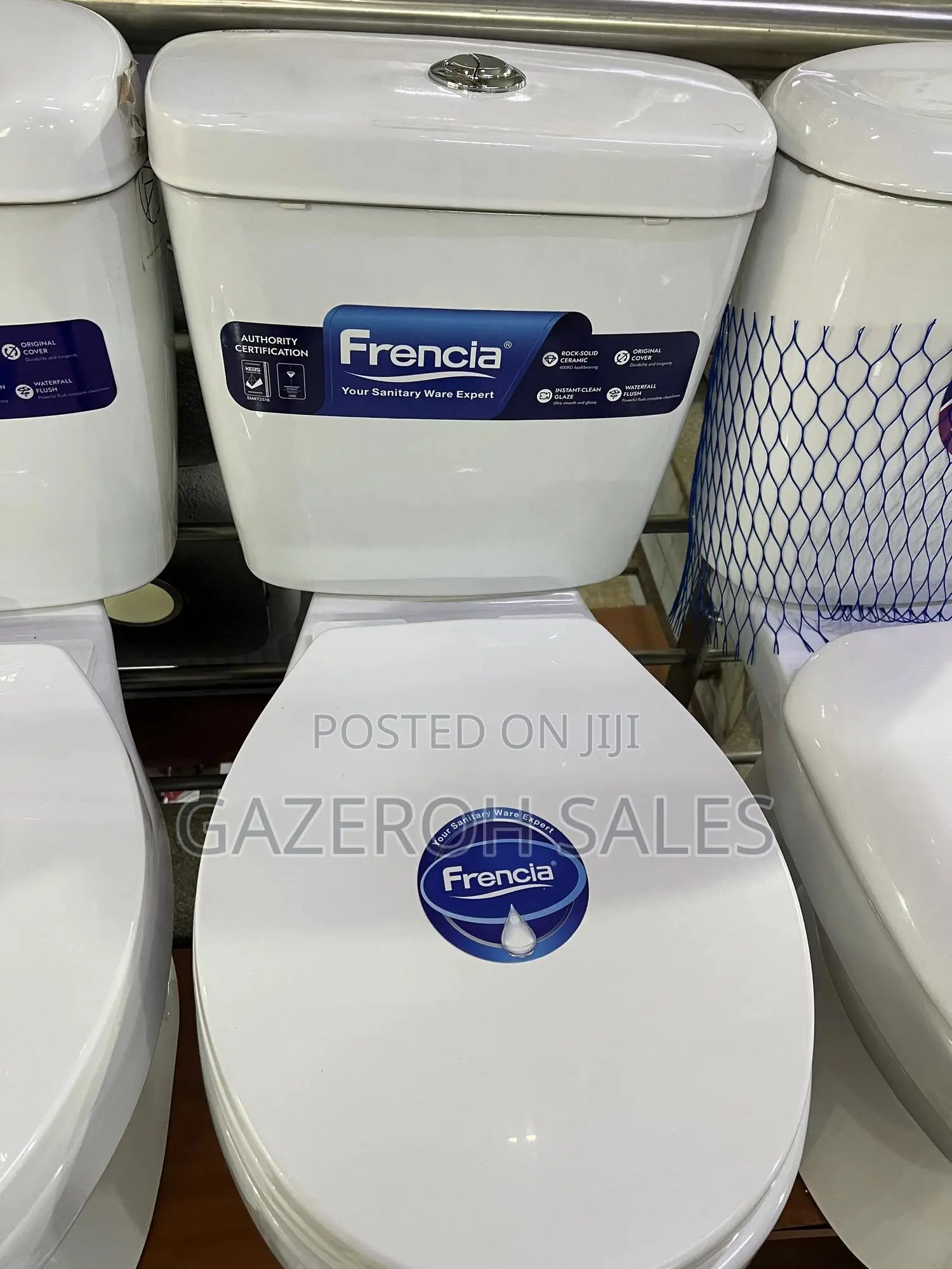 Frencia Compact Toilet Seat – Complete Set