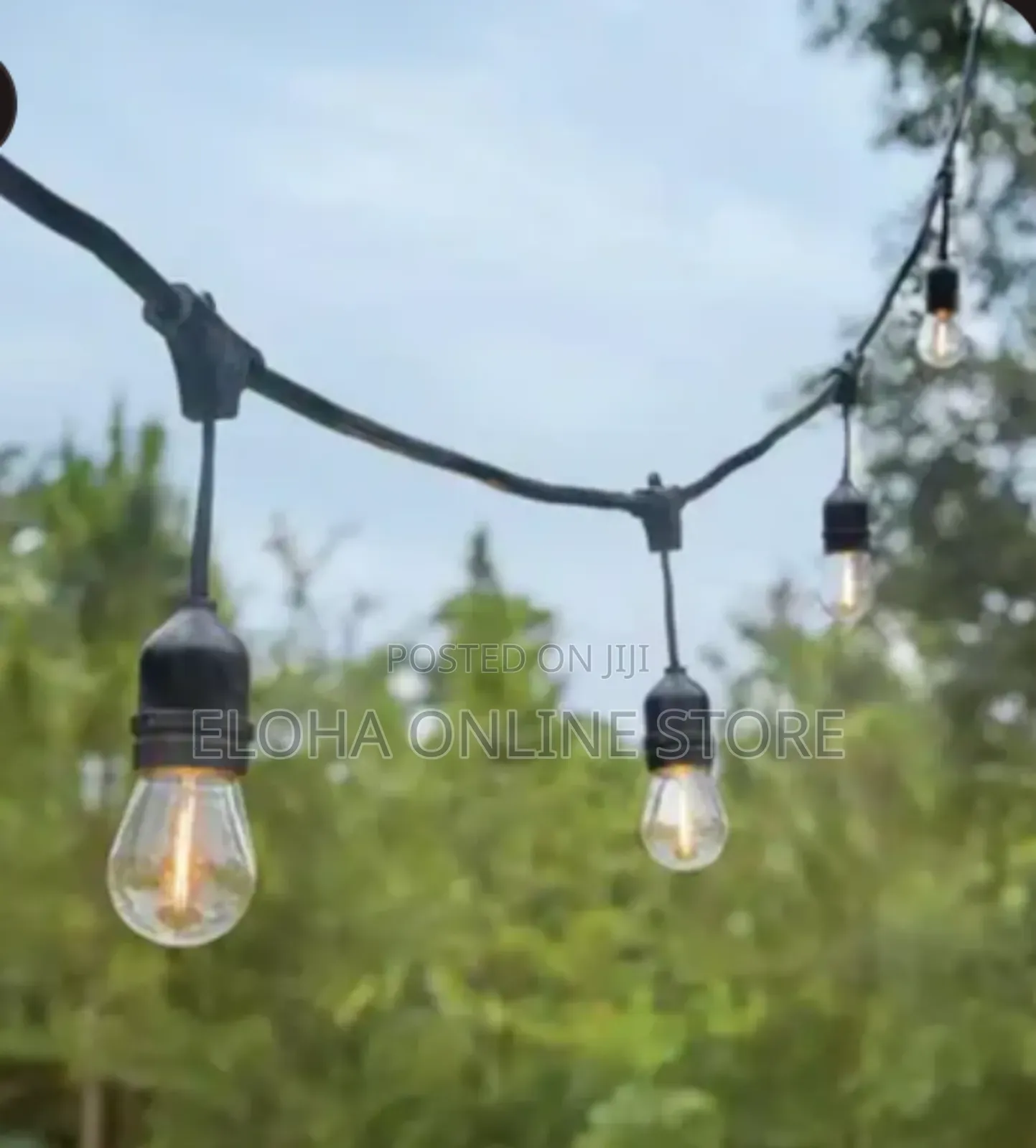 Usb Powered Colored Outdoor String Lights With 10pcs
