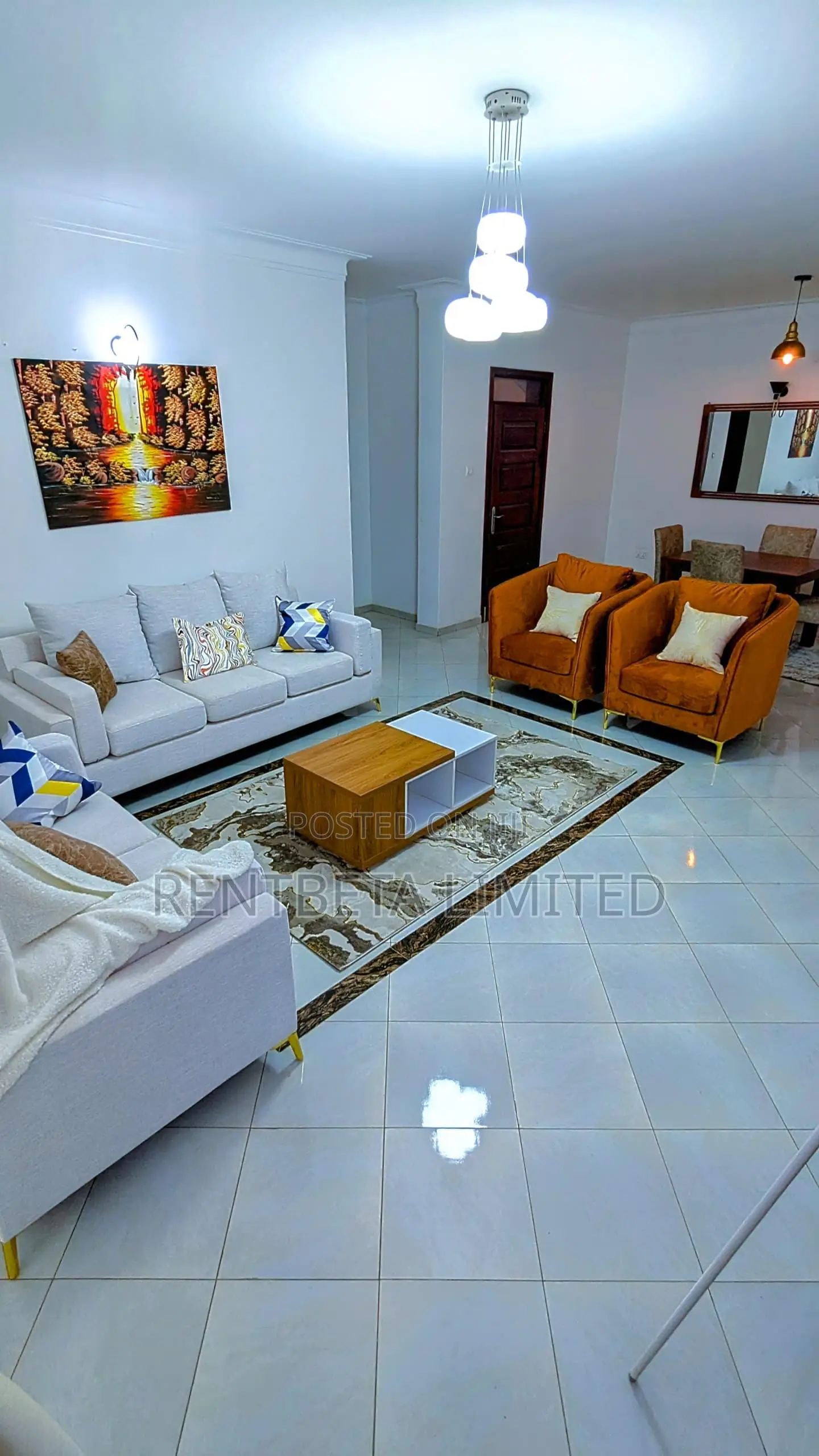 Furnished 2bdrm Condo in Buwate, Kira for rent