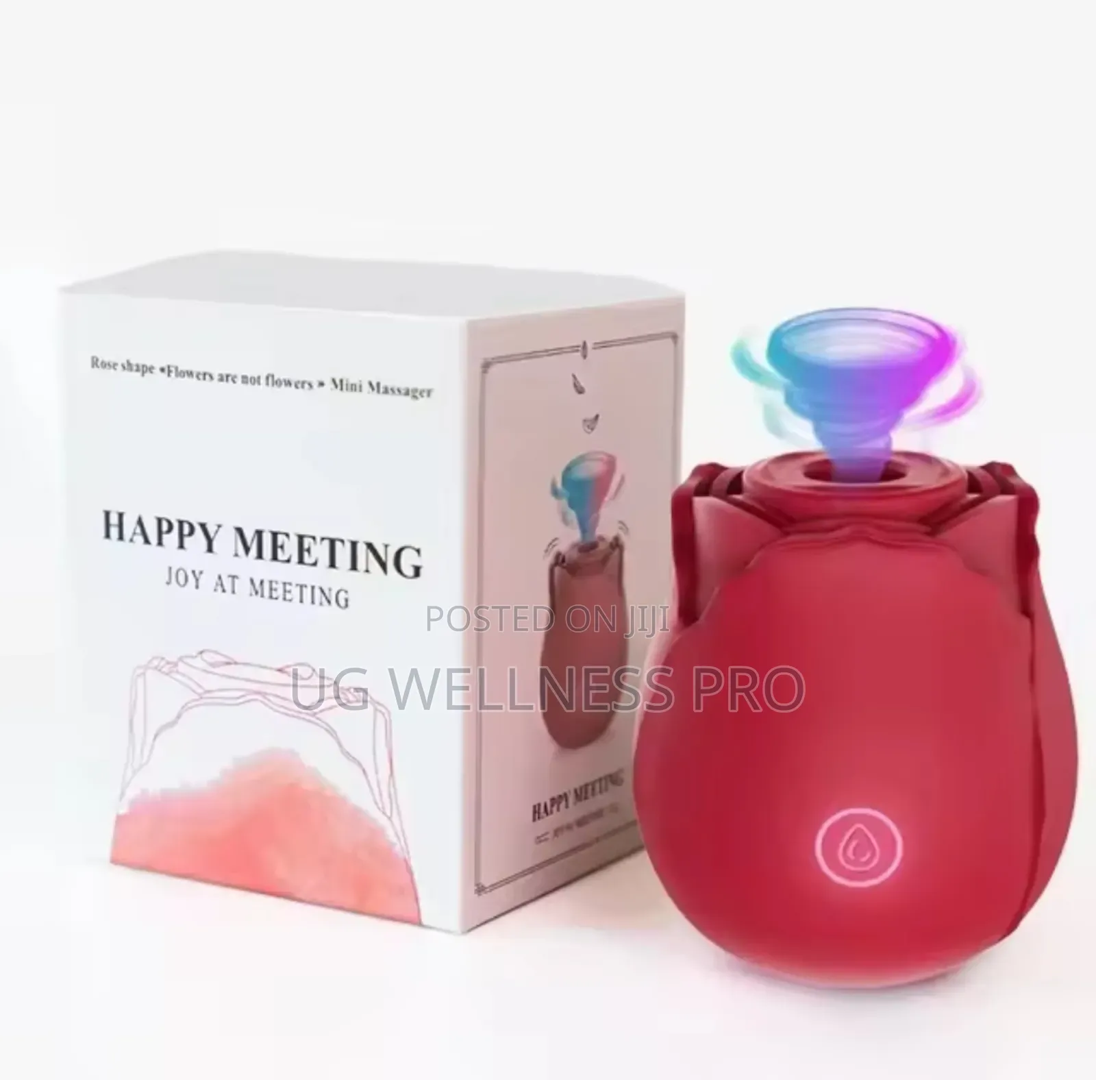 Rose Shaped Sucking Vibrator Nipple Suction Cup
