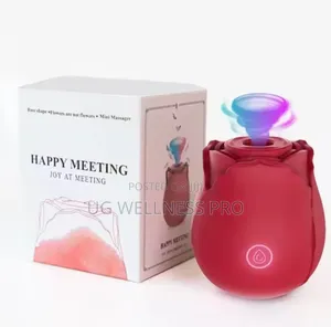 Rose Shaped Sucking Vibrator Nipple Suction Cup