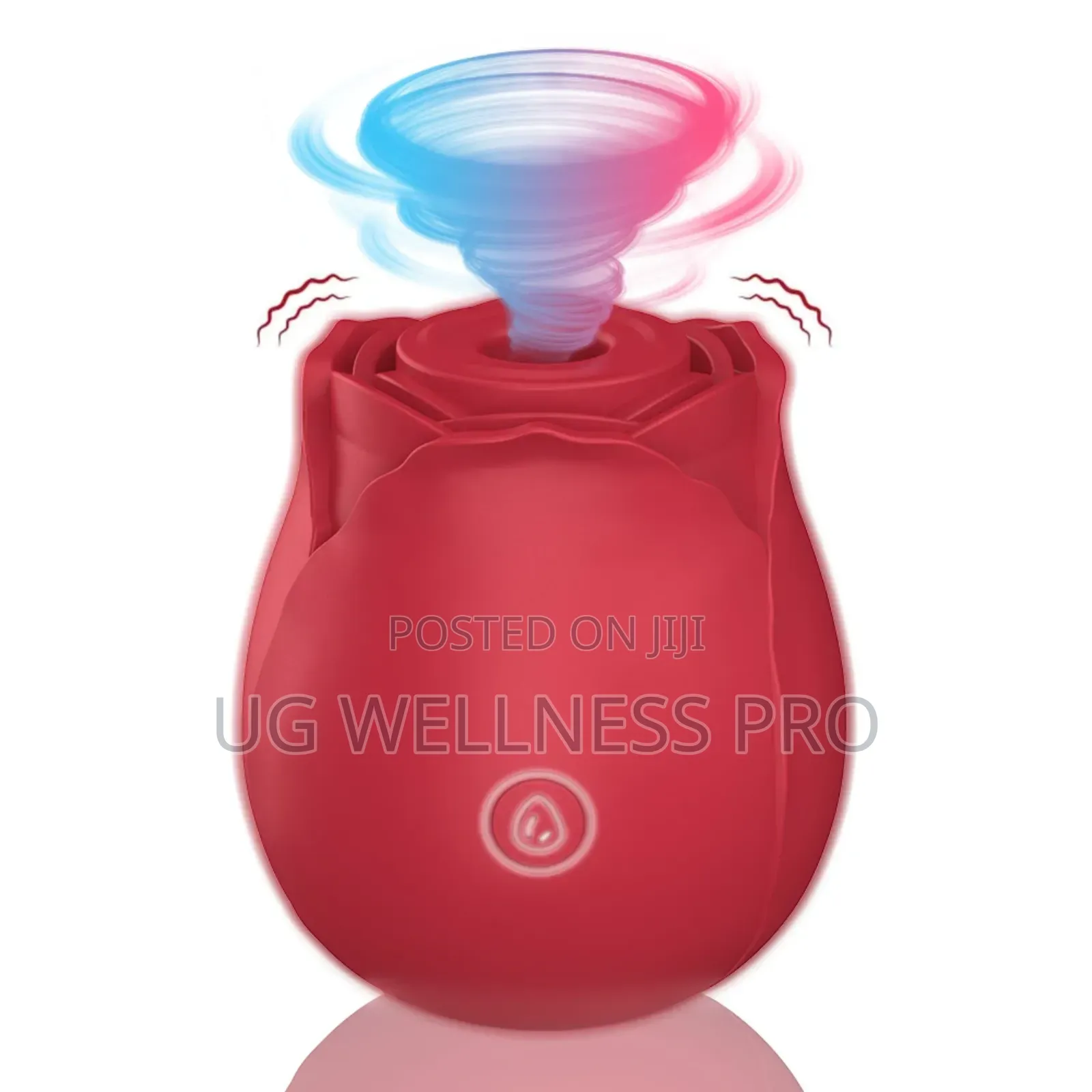 Rose Shaped Sucking Vibrator Nipple Suction Cup