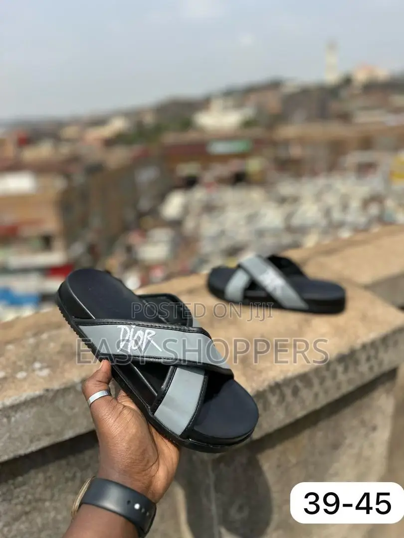 Original Men’S Dior Cross Luxury Sandals