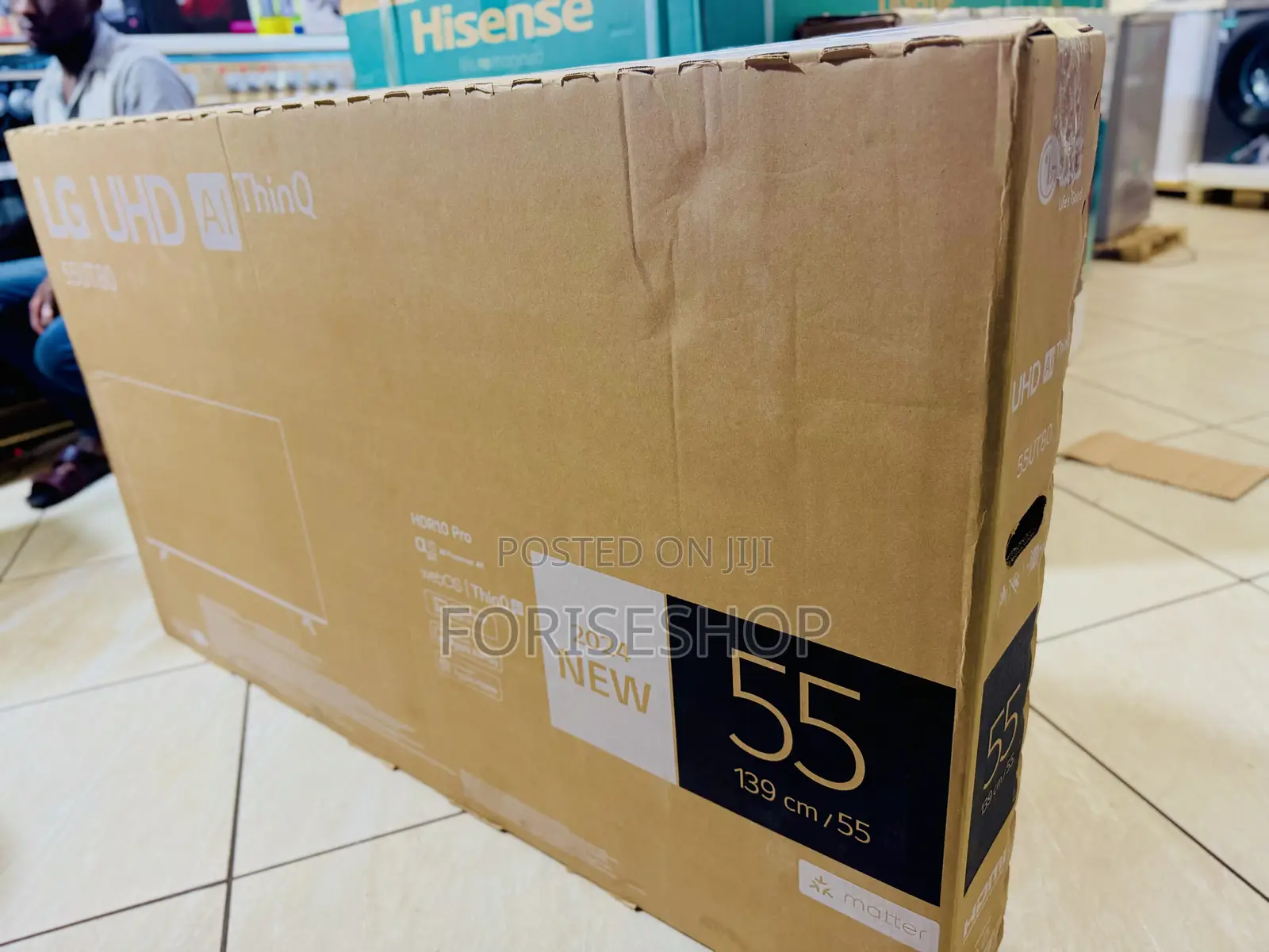 Lg 55inch Uhd Real Smart Tv Ut80
