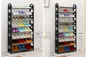 Plastic Shoe Rack 30 Pairs
