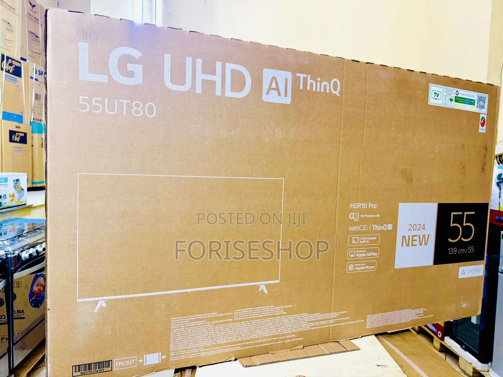 Lg 55 Inches Ai Smart Real Uhd Tv Ut80