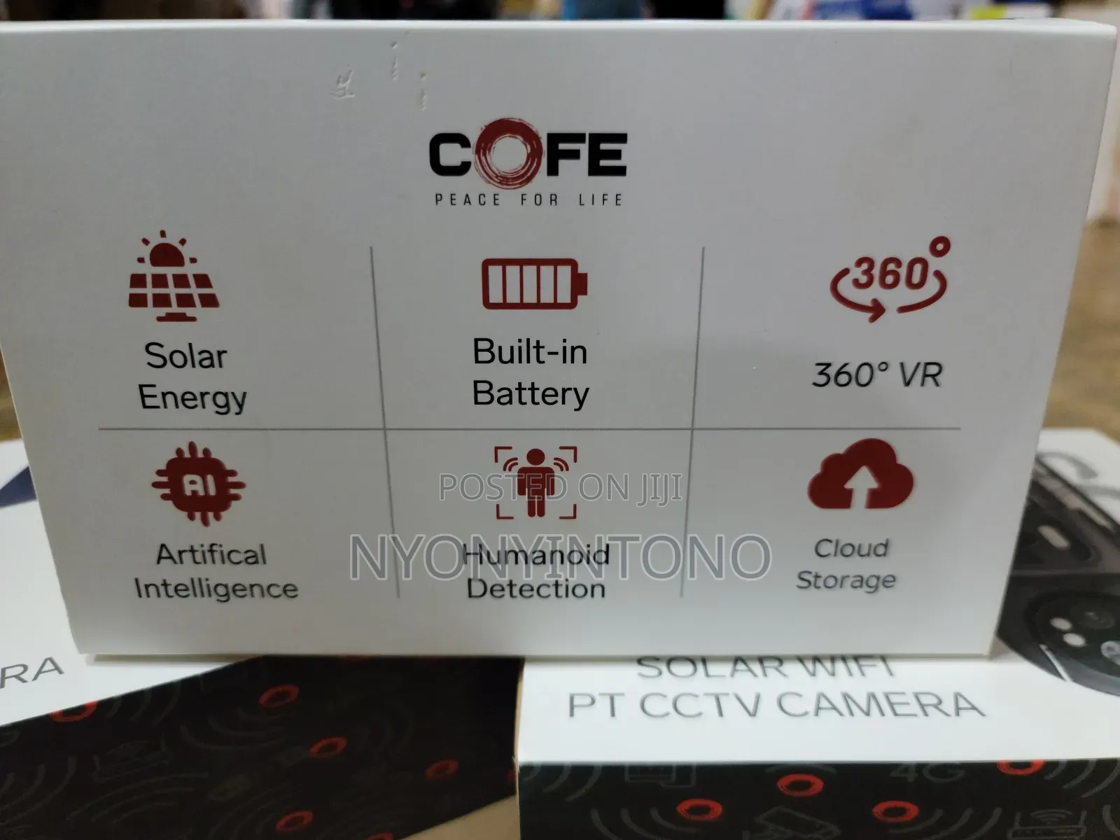 Cafsolar Wireless Cameras Uses Wifi Footage Viewed Anywhere