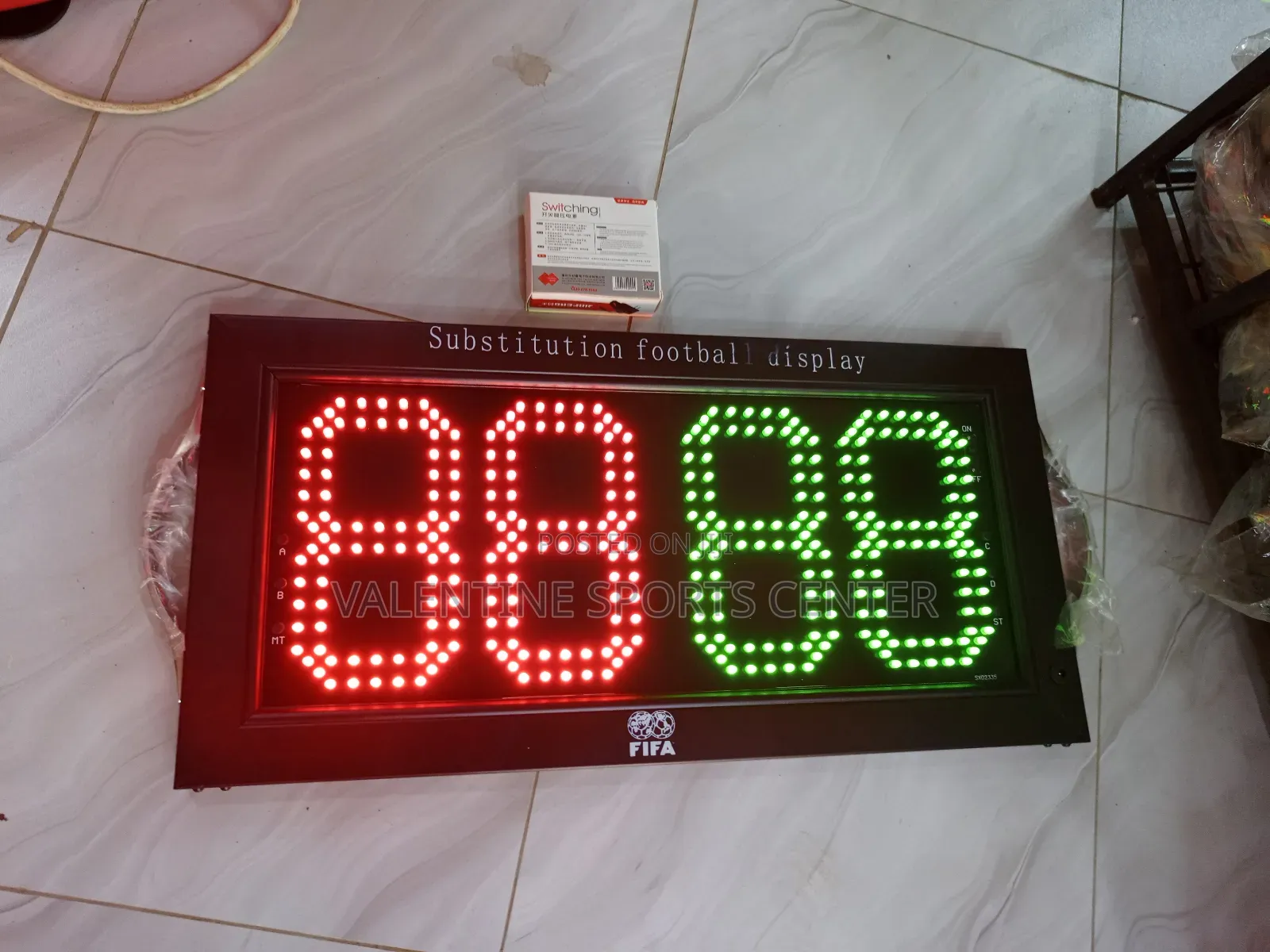 Substitution Board Original Material With Light
