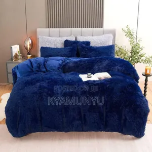 Fluffy Plush Duvet Cover Set