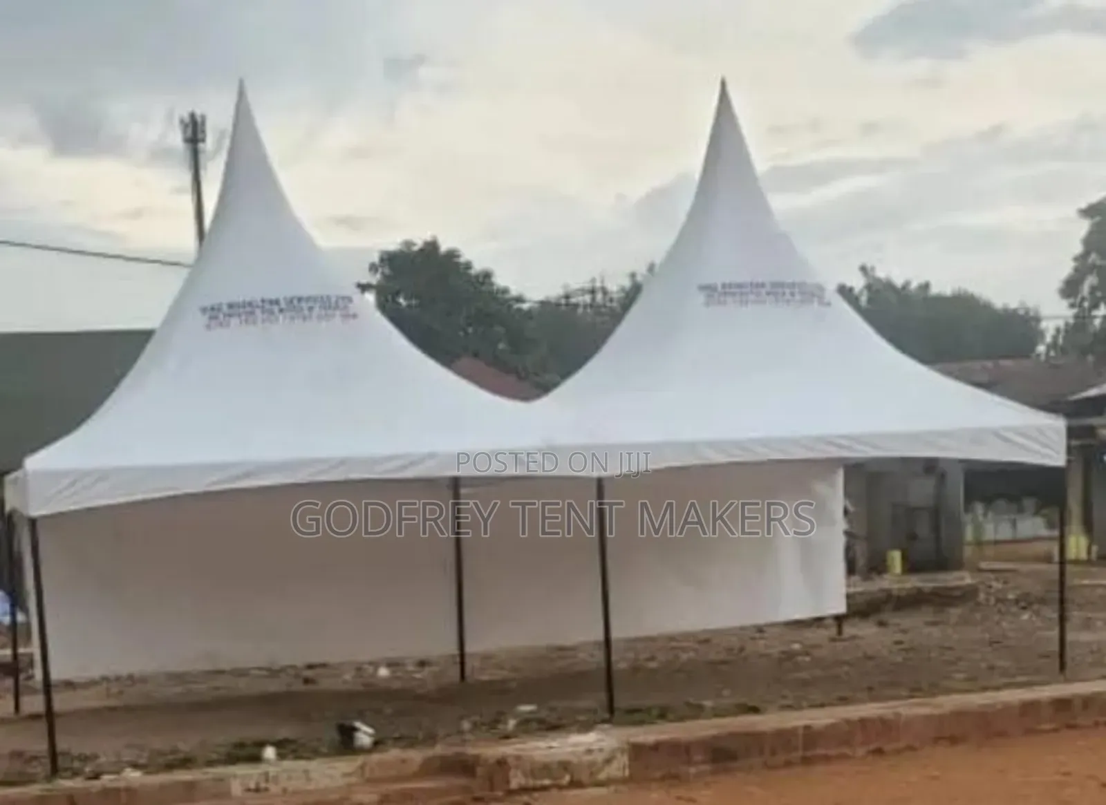 100seater Tent Covered One Side