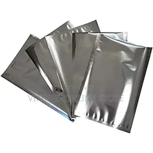 Silver Storage Pouch , 5 X 5 Inch) - Pack of 100_