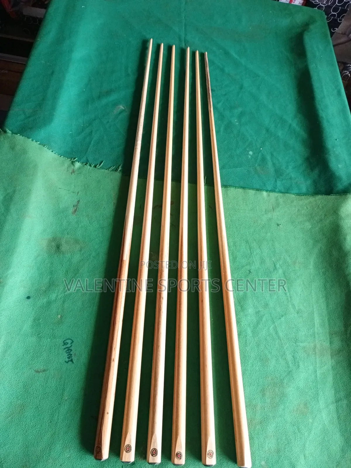 Brown Colour Cue Stick Single Original Material